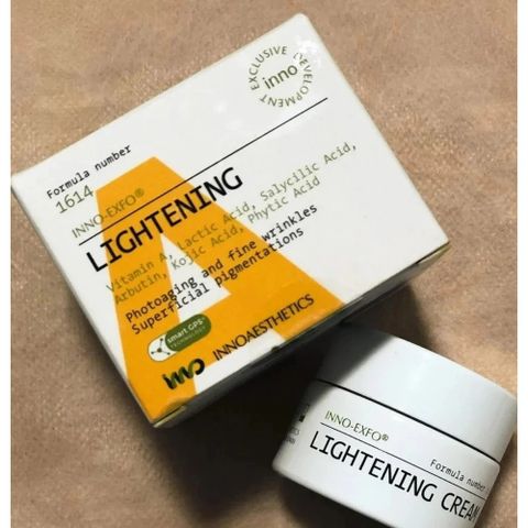 Kem Peel Inno LIGHTENING Vitamin A 5% - Tái Tạo Da, Đều Màu, Giảm Thâm Sau Mụn - Dung Tích 15ml, Chăm Sóc Da Mặt Innoaesthetics