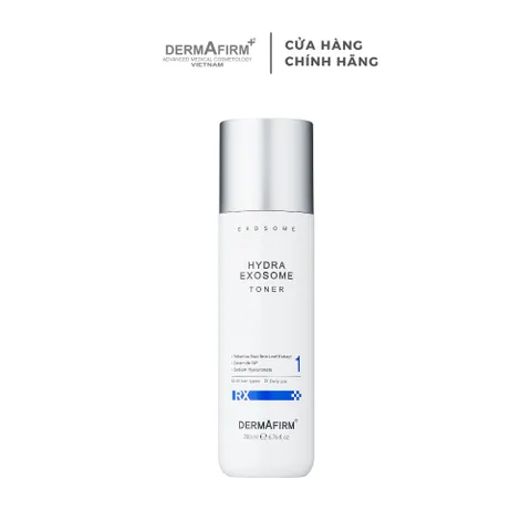 Nước Cân Bằng Dermafirm Hydra Exosome Toner 200ml - Dưỡng Ẩm Sâu, Làm Dịu Da, Công Nghệ Liposome & Exosome, Phù Hợp Mọi Loại Da