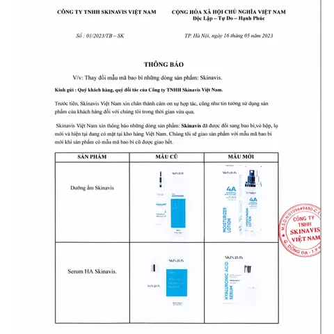 Lotion Dưỡng Ẩm Skinavis - Chăm Sóc Da Dầu Mụn, Khô, Hỗn Hợp, Phục hồi, Không Chứa Dầu và Cồn, Dưỡng Ẩm Tối Ưu Cho Da Nhạy Cảm