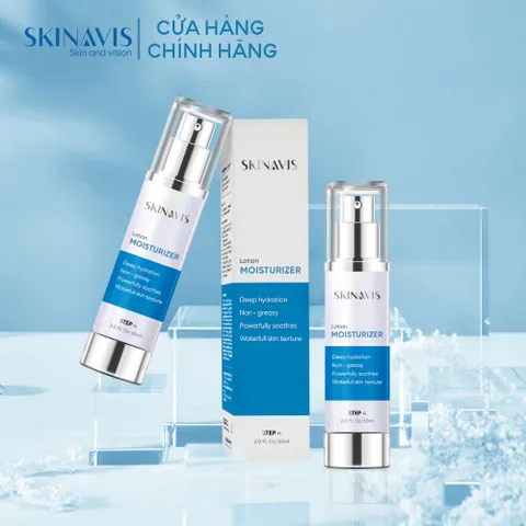 Lotion Dưỡng Ẩm Skinavis - Chăm Sóc Da Dầu Mụn, Khô, Hỗn Hợp, Phục hồi, Không Chứa Dầu và Cồn, Dưỡng Ẩm Tối Ưu Cho Da Nhạy Cảm
