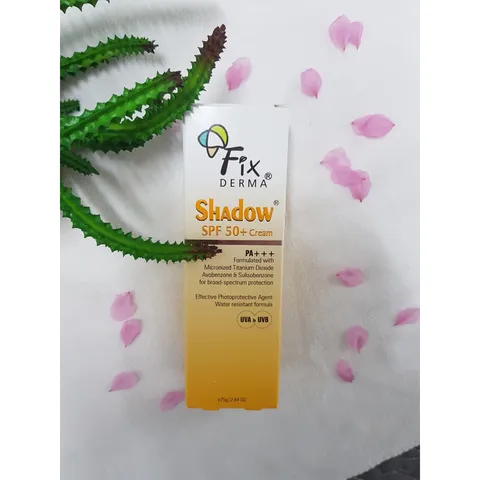 Kem Chống Nắng Fixderma Shadow SPF 50+/30+ Gel & Cream - Bảo Vệ Da Mặt và Toàn Thân, Không Nhờn Rít, An Toàn Cho Da Nhạy Cảm