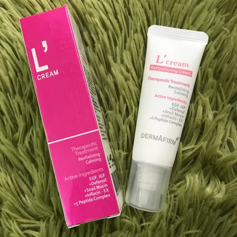 Kem tái tạo da Dermafirm L'Cream 20ml - Chăm sóc da phục hồi làm lành vết thương sau liệu trình công nghệ cao, chống lão hóa