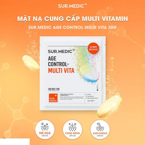 COMBO 10 Mặt Nạ SurMedic Bright Glutathione - Dưỡng Trắng, Cấp Ẩm Sáng Da, Phục Hồi, Chất Lượng Hàn Quốc