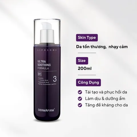 Sữa dưỡng Labo Dermafirm R4 - Kem phục hồi da nhạy cảm tổn thương giãn mao mạch 120ml - Dưỡng ẩm và làm dịu da hiệu quả