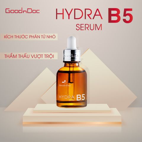 Serum B5 GoodnDoc 50ml - Cấp Ẩm Phục Hồi Da, Làm Sáng Da, Se Khít Lỗ Chân Lông, Chống Lão Hóa, Phù Hợp Mọi Loại Da