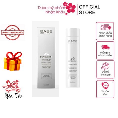 Lotion Dưỡng Sáng Da Babe Depigment 150ml - Giảm Thâm Nám, Làm Mịn Da, Vitamin C, Niacinamide, Phù Hợp Mọi Loại Da
