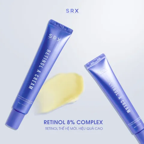 Kem Dưỡng Da SRX Retinol A Cream 30ml - Tái Tạo, Trẻ Hóa, Chống Lão Hóa, Hỗ Trợ Da Mịn Màng, Sáng Bóng Cho Mọi Loại Da
