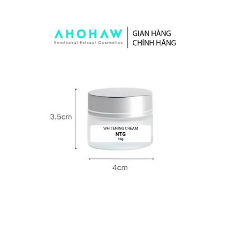 Kem Dưỡng Trắng Da AHOHWA NTG Whitening Cream 50g - Giảm Thâm Nám, Chống Lão Hóa và Cấp Ẩm Hiệu Quả, Chính Hãng Hàn Quốc