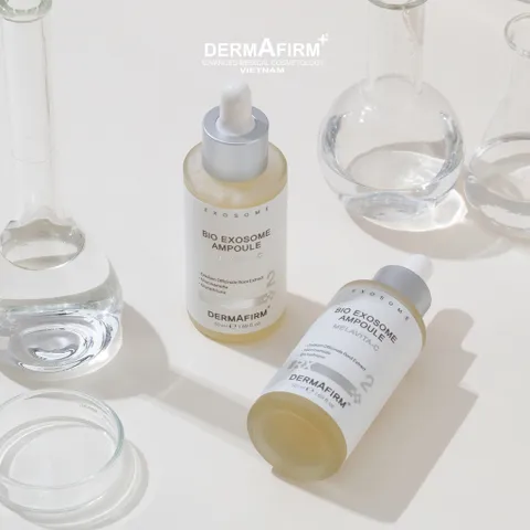 Tinh Chất Dermafirm Bio Exosome Ampoule Melavita C - Tái Sinh, Làm Sáng Da, Ngăn Ngừa Sắc Tố 50ml