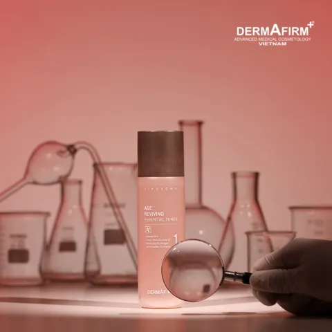 Nước Cân Bằng Dermafirm Age Reviving Essential Toner A4 - Chống Lão Hóa, Cấp Ẩm, Làm Sáng Da 200ml Hàng Nhập Khẩu