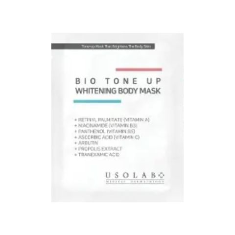 Kem ủ trắng body USOLAB Bio Tone Up - Làm trắng da toàn thân, chống nắng, dưỡng ẩm, collagen, 100g Hàn Quốc
