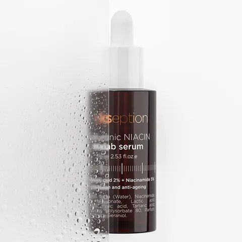 Serum Ekseption Hyaluronic Niacin 75ml - Dưỡng ẩm, trắng sáng da, mờ thâm mụn với 5% Niacinamide và Hyaluronic Acid, hàng nhập khẩu từ Tây Ban Nha.