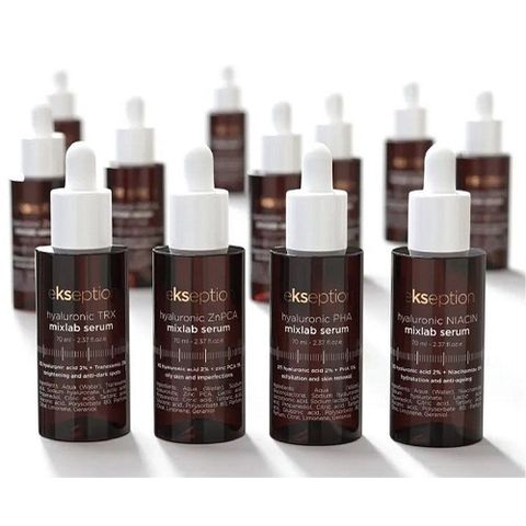 Serum Ekseption Hyaluronic Niacin 75ml - Dưỡng ẩm, trắng sáng da, mờ thâm mụn với 5% Niacinamide và Hyaluronic Acid, hàng nhập khẩu từ Tây Ban Nha.