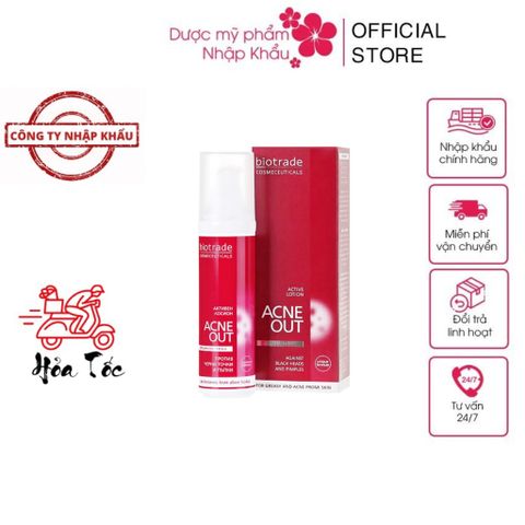 Lotion Chấm Mụn Biotrade Acnaut Active - Dung Dịch Ngừa Mụn Hiệu Quả Với Phức Hợp PASC An Toàn, Giảm Viêm Tức Thì