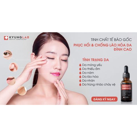 Serum Tế Bào Gốc KyungLab PDRN 30ml - Phục Hồi, Chống Lão Hóa, Làm Sáng Da, Dưỡng Ẩm, Cho Da Khô và Hỗn Hợp