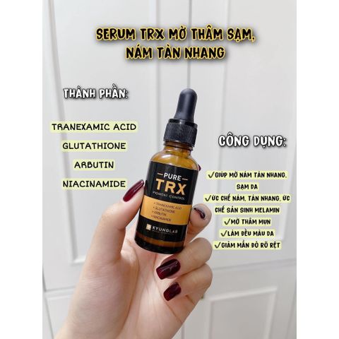 Serum Giảm Nám KyungLab Pure TRX Pigment Control - Chăm Sóc Da Trắng Sáng, Giúp Làm Mờ Vết Thâm 50ml, Xuất Xứ Hàn Quốc