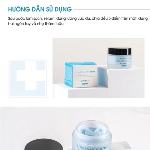 HÀNG NHẬP KHẨU - Kem dưỡng Kyung Lab HA Ultra Hydrating Cream dưỡng ẩm khoá bóng phục hồi đa tầng KyungLab 50ml