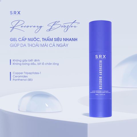 Gel Dưỡng Ẩm SRX Recovery Booster 50ml - Phục Hồi Sửa Chữa Da Căng Bóng, Làm Dịu Da Sau Peel, Phù Hợp Mọi Loại Da