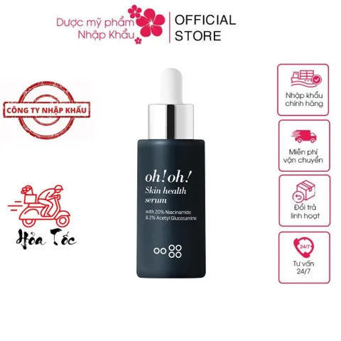 Serum Niacinamide 20% Oh! Oh! - Dưỡng Sáng Da, Giảm Thâm, Se Khít Lỗ Chân Lông - Sản Phẩm Chăm Sóc Da Mặt Toàn Diện
