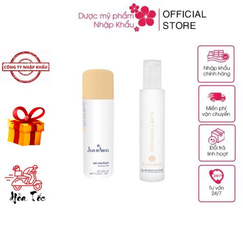 Sữa Rửa Mặt Jean D'Arcel Clearing Milk 150ml - Sạch Sâu, Kiềm Dầu, Ngừa Mụn Cho Da Dầu Và Da Mụn, Xuất Xứ Đức