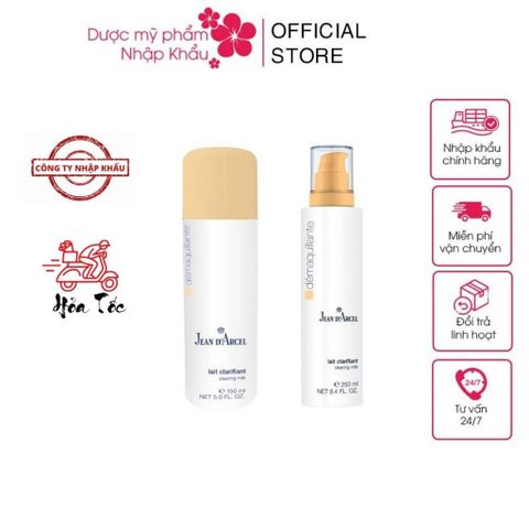 Sữa Rửa Mặt Jean D'Arcel Clearing Milk 150ml - Sạch Sâu, Kiềm Dầu, Ngừa Mụn Cho Da Dầu Và Da Mụn, Xuất Xứ Đức