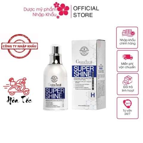 Kem Cấp Nước Cosmeheal Supershine Hydration - Kem Cấp Ẩm Chống Lão Hóa Giúp Da Căng Mịn, Tràn Đầy Sức Sống cho Mọi Loại Da
