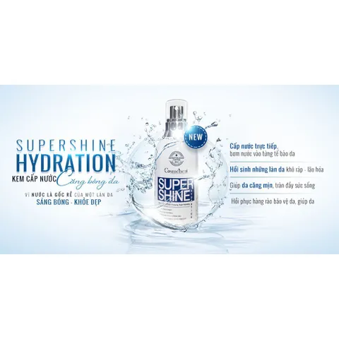 Kem Cấp Nước Cosmeheal Supershine Hydration - Kem Cấp Ẩm Chống Lão Hóa Giúp Da Căng Mịn, Tràn Đầy Sức Sống cho Mọi Loại Da