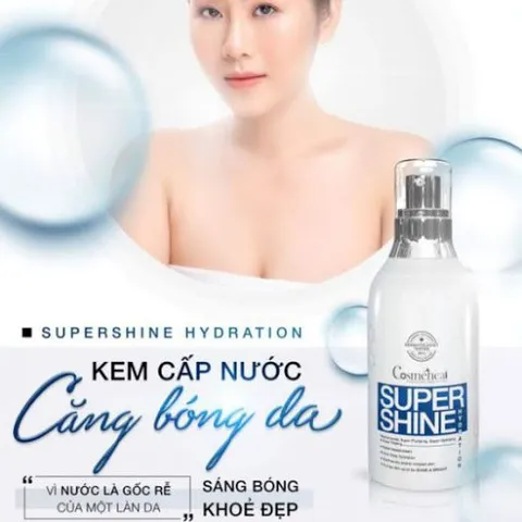 Kem Cấp Nước Cosmeheal Supershine Hydration - Kem Cấp Ẩm Chống Lão Hóa Giúp Da Căng Mịn, Tràn Đầy Sức Sống cho Mọi Loại Da