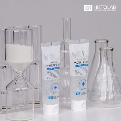 Kem Dưỡng Ẩm Bông Tuyết Histolab Ceracles Water Cream 80g - Chăm sóc da mềm mại, ẩm mượt, phù hợp mọi loại da