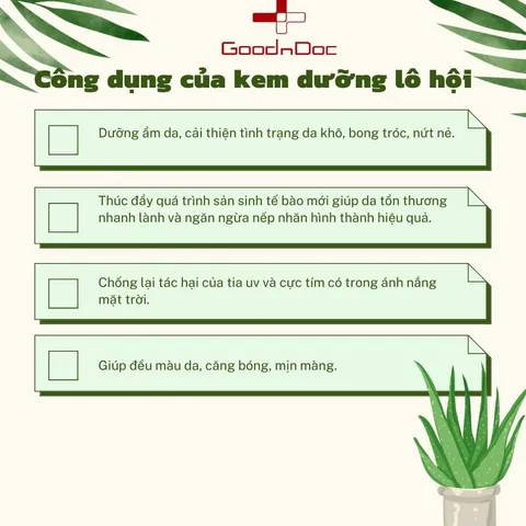 Kem Dưỡng Ẩm Trắng Sáng GoodnDoc Aloe Vera Hydra Soothing Cream - Kem Chống Lão Hóa, Tái Tạo Da, 50ml Hàn Quốc