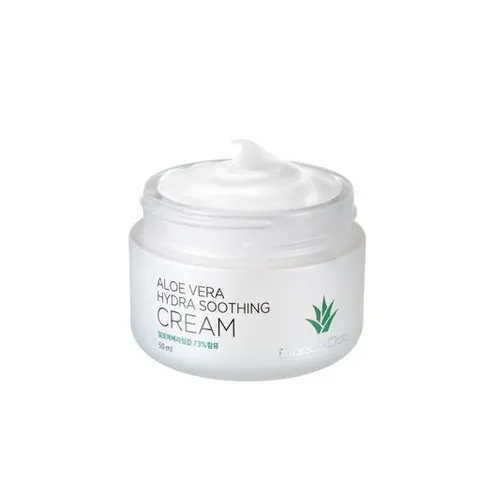 Kem Dưỡng Ẩm Trắng Sáng GoodnDoc Aloe Vera Hydra Soothing Cream - Kem Chống Lão Hóa, Tái Tạo Da, 50ml Hàn Quốc