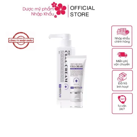 Kem Tái Tạo Phục Hồi Da Histo Cell Cream - Chữa Lành Sau Liệu Trình Laser, Ngăn Ngừa Lão Hóa và Lành Sẹo 50ml
