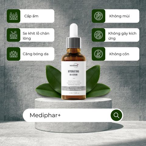 Serum Dưỡng Trắng Sáng Da MEDIPHAR+ Vitamin C 20 - Giảm Thâm Nám, Chống Lão Hóa, Phục Hồi Da, Dung Tích 30ml