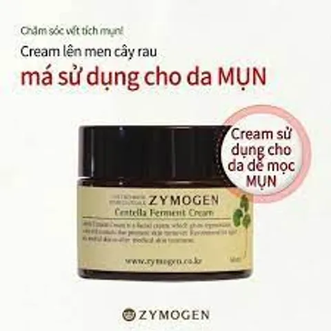 Kem Dưỡng Rau Má Lên Men Zymogen Centella Ferment Cream - Chống Lão Hóa, Tái Tạo Da, Ngừa Mụn, Mờ Thâm, Làm Dịu Da