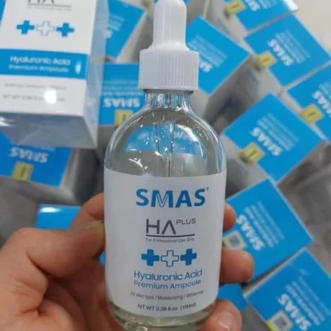 Tinh Chất Serum SMAS HA Plus 100ml - Hyaluronic Acid Premium Dưỡng Ẩm, Làm Trắng Sáng Da, Cấp Nước Cho Da Khỏe Mạnh, Rạng Rỡ