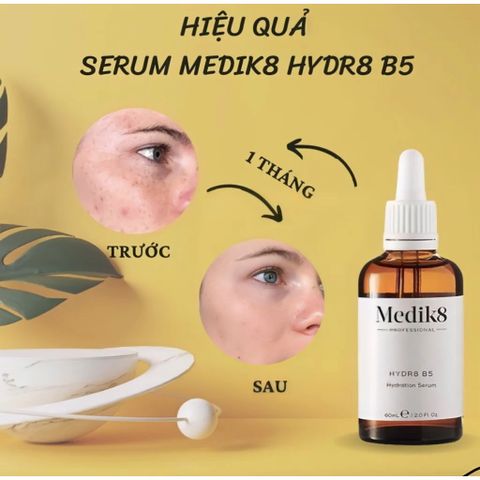 Medik8 Hydr8 B5 Hydration Serum Tinh chất Serum cấp ẩm, phục hồi da dưỡng ẩm cấp nước 60ml