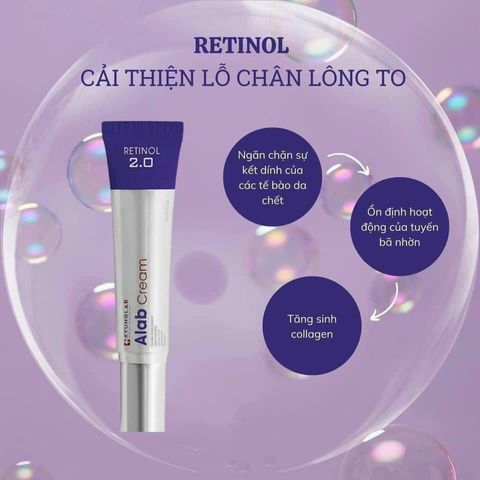 Kem Dưỡng Retinol Kyung Lab Alab Cream 30ml - Chống Lão Hóa, Giảm Nhờn, Ngăn Ngừa Mụn, Se Khít Lỗ Chân Lông, Da Sáng Mịn