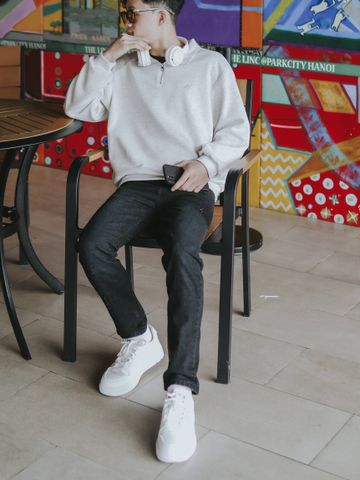 Quần Jean Nam Skinny Xám Xước Co Giãn 4 Chiều Cao Cấp - Quần Bò Slimfit Thời Trang Giá Rẻ 004