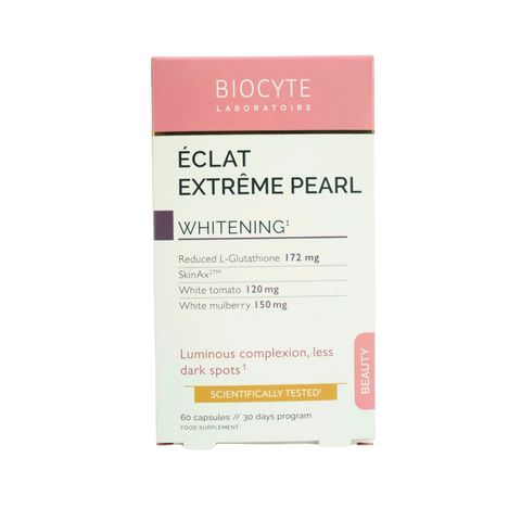 ( Nhập khẩu, có tem) Viên uống  Glutathion cao cấp hỗ trợ  nám, trắng da hộp 60 viên chính hãng Pháp