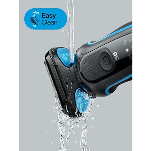 Máy Cạo Râu Điện Braun 5018s Series 5 - Chống Nước, Pin Li-Ion, Lưỡi Dao Linh Hoạt, Sạch Dễ Dàng, Thiết Kế Đức