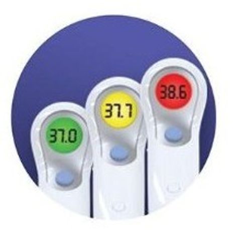 Nhiệt Kế Điện Tử Braun NTF3000 - Đo Trán Không Chạm, Cảm Biến Chính Xác, Màn Hình LCD, Nghe Tiếng Beep, Thích Hợp Cho Trẻ Em
