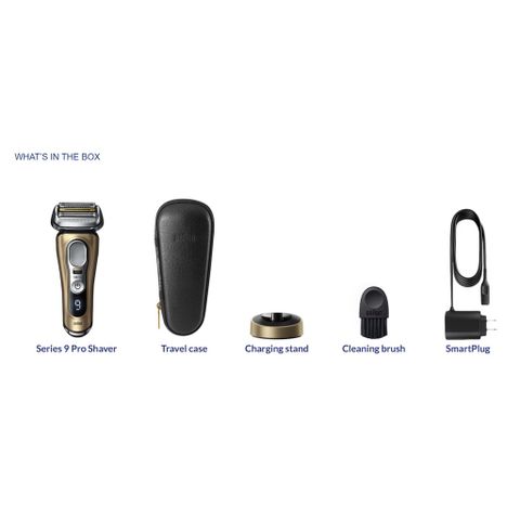 Máy cạo râu điện Braun Series 9 Pro 9419s Wet & Dry | Made In Germany