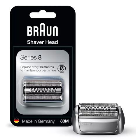Bộ Đầu Thay Thế Cho Máy Cạo Râu Braun Series 9 Pro, 9, 8, 7, 6, 5, 3 - Lưỡi Thép Không Gỉ Chính Hãng Đức, Cạo Sát Hiệu Quả