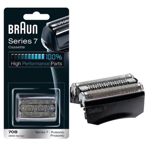 Bộ Đầu Thay Thế Cho Máy Cạo Râu Braun Series 9 Pro, 9, 8, 7, 6, 5, 3 - Lưỡi Thép Không Gỉ Chính Hãng Đức, Cạo Sát Hiệu Quả