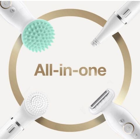 Máy cạo lông cho nữ Braun Silk-épil 9 Flex SES 9300 - Thiết bị tẩy lông hiệu quả, làm sạch vùng kín, công nghệ Micro-Grip 289830