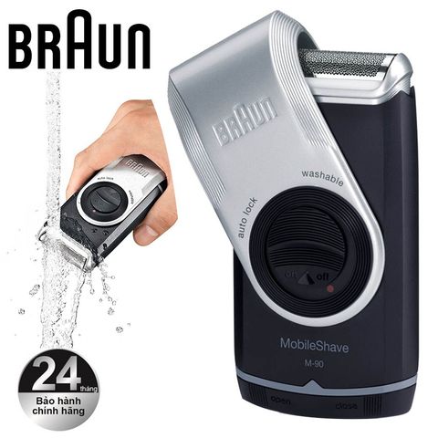 Máy Cạo Râu Mini, Du Lịch Braun M90 [Zin] | Châu Âu
