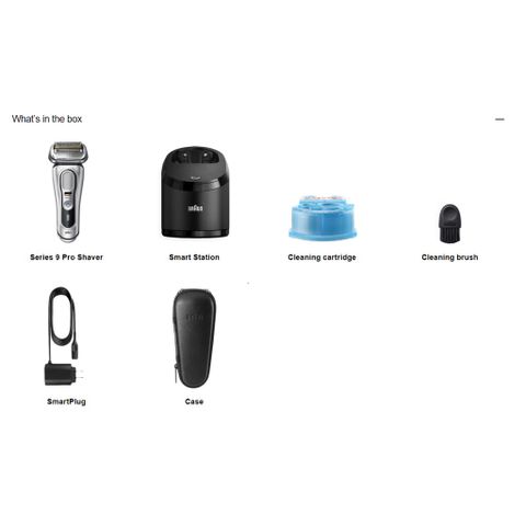 Máy Cạo Râu Điện Cao Cấp Braun Series 9 Pro 9465cc - Hiệu Quả Nhất, ProLift Công Nghệ Sonic, Sản Xuất Tại Đức