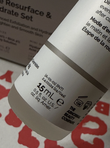 Set 2 chai 15ml : The Ordinary serum phục hồi Acid 2% + B5 và Tẩy Tế Bào Chết Hoá Học Ordinary Aha 30% + Bha 2% Peeling 