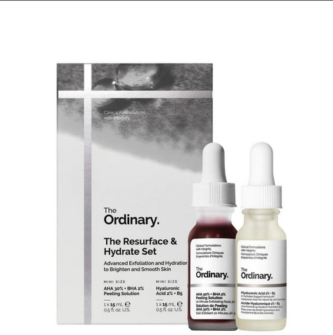 Set 2 chai 15ml : The Ordinary serum phục hồi Acid 2% + B5 và Tẩy Tế Bào Chết Hoá Học Ordinary Aha 30% + Bha 2% Peeling 