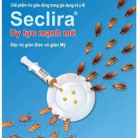 Gel diệt gián chuyên dụng Seclira - Nhập khẩu Mỹ